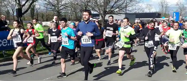 Die Läufer in Saint Gilles, März 2022